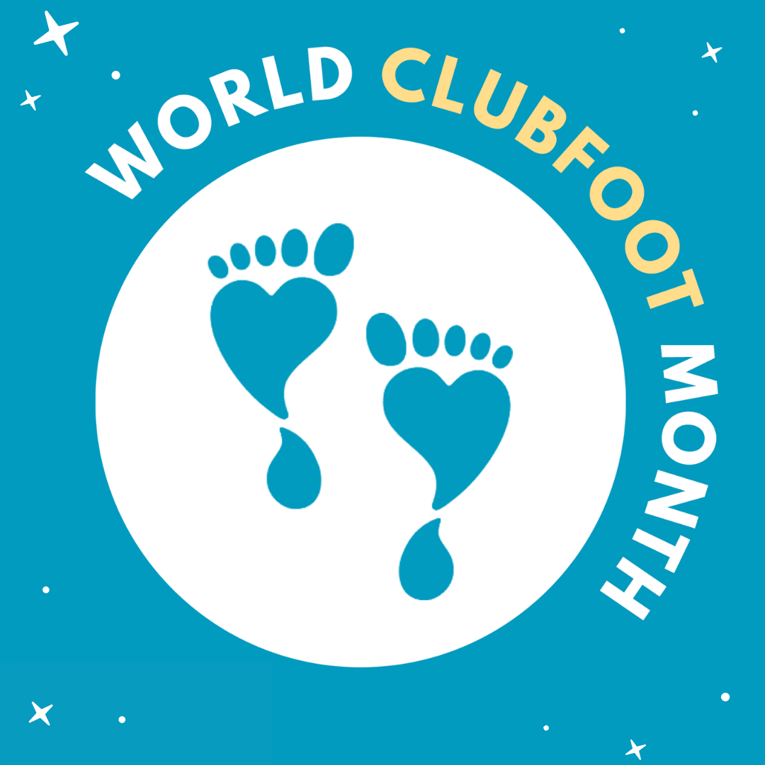 World Clubfoot Month logo