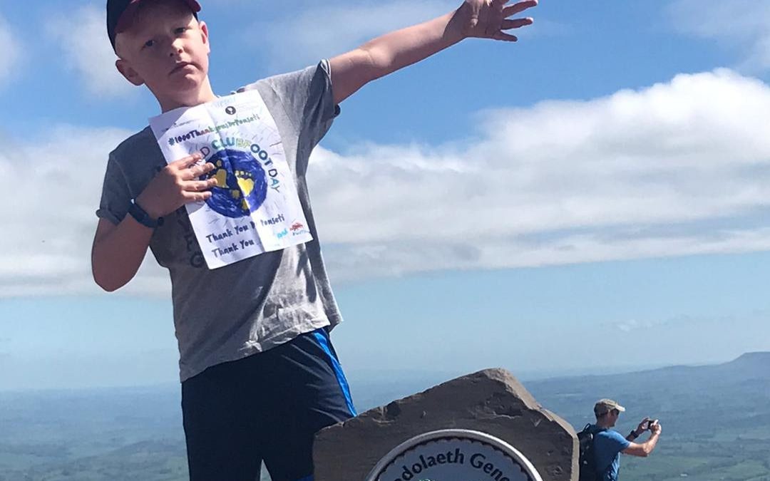 Elis inspired to climb Pen y Fan for his brother Harri – clubfoot/talipes